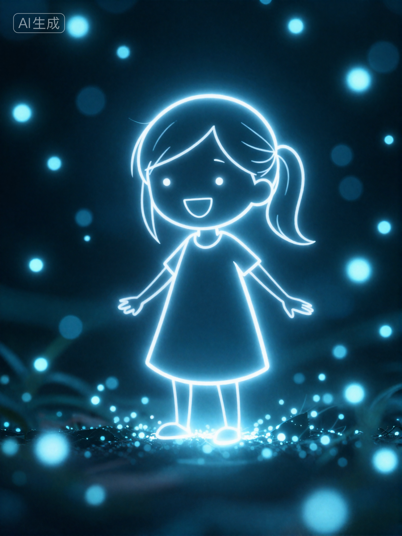 Digital Painting Media,Girl,LoRA,