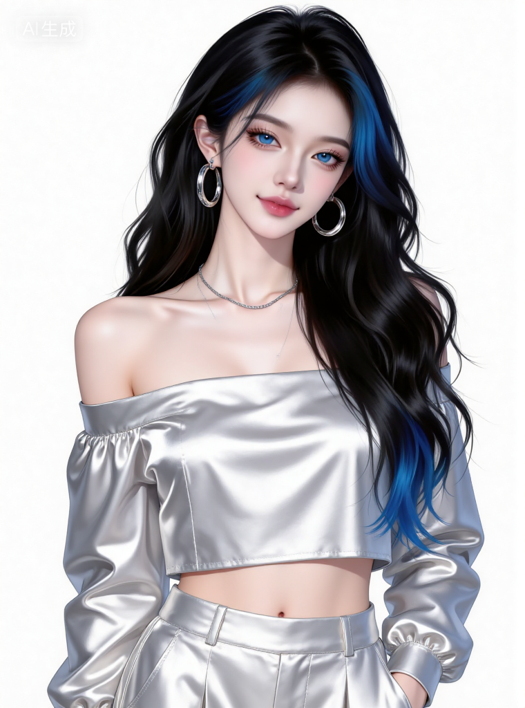 F1-Nanyin Qianqian-Red Potato Viral Royal Sister Standing Portrait Avatar 07 F646