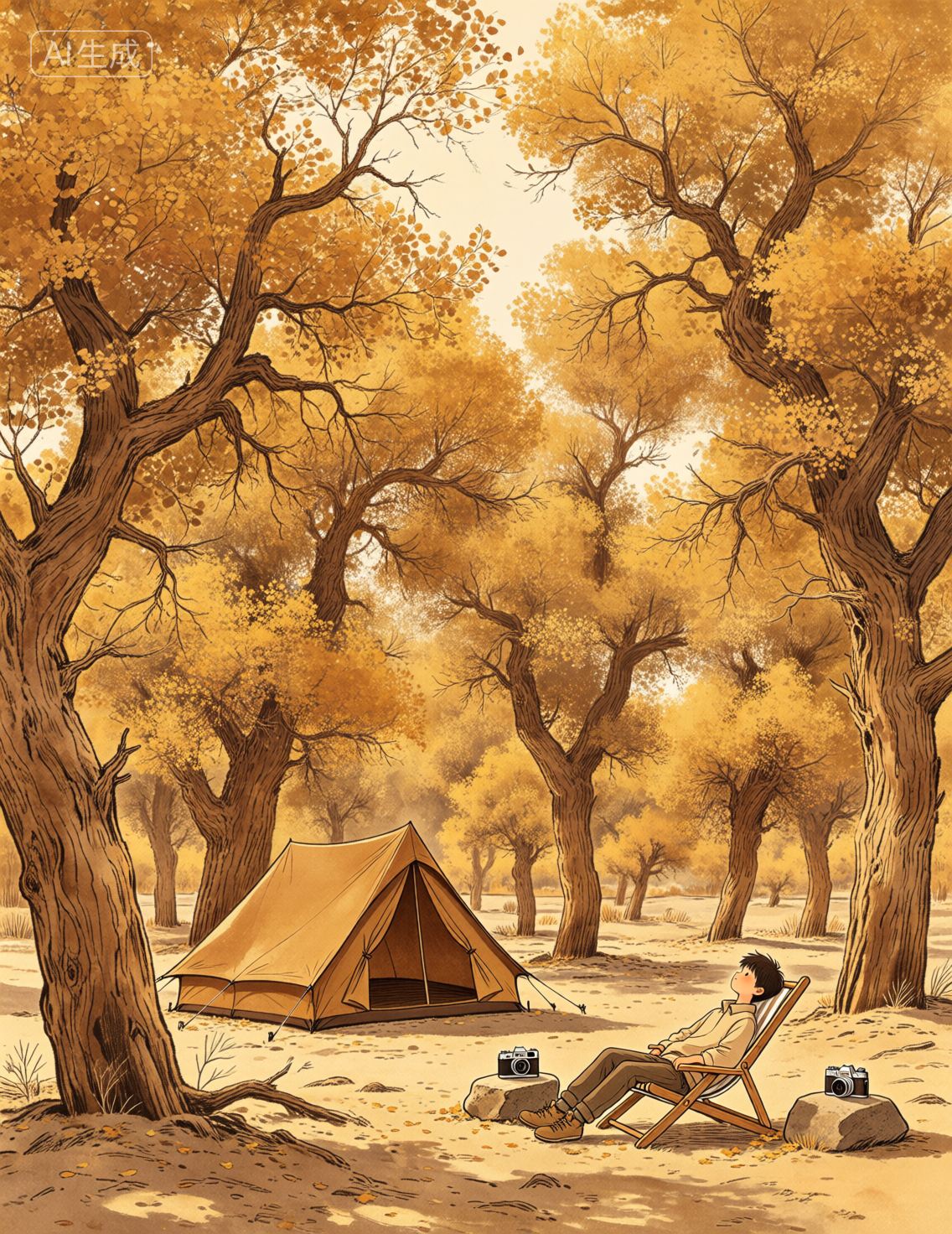 Multi-scene Outdoor Healing Illustration V1.05